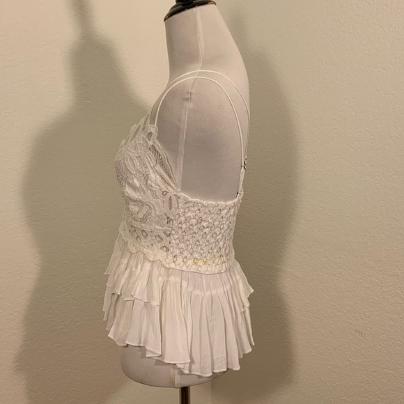 NWT! Free People Intimately White Adella Cami Top - Picture 5 of 10